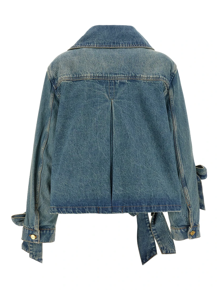 Blue Organic Cotton Denim Jacket