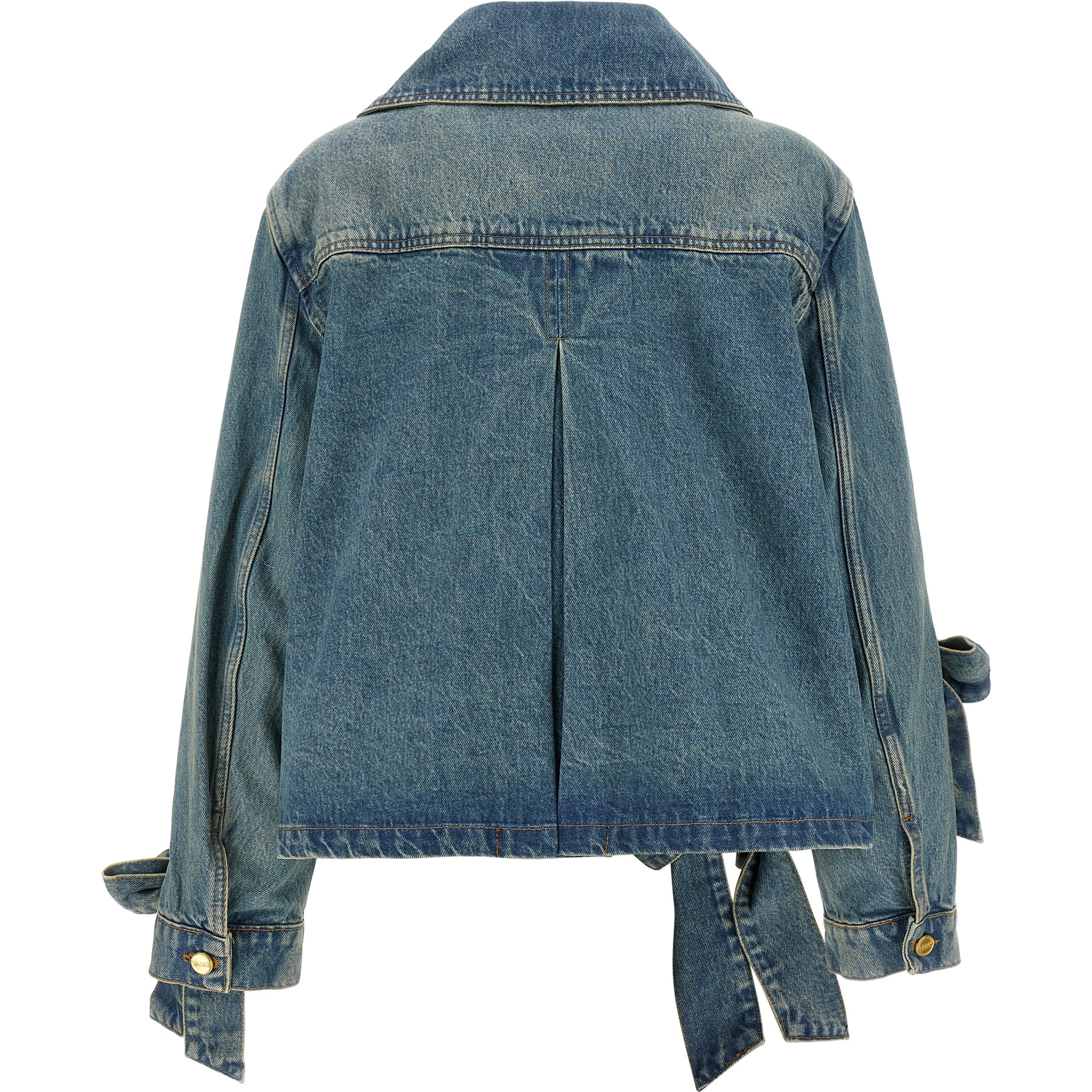 Blue Organic Cotton Denim Jacket