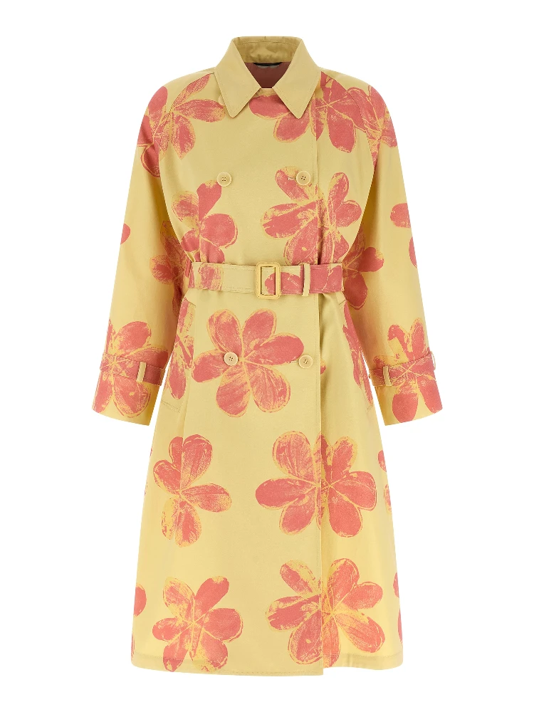 Bicolor Cotton Coat