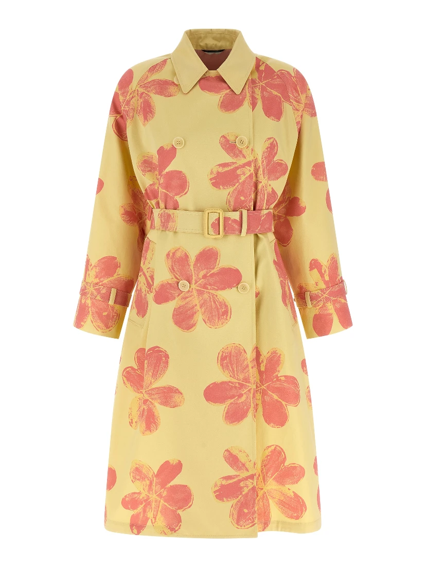Bicolor Cotton Coat