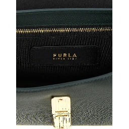 Bicolor Calfskin Crossbody Bag