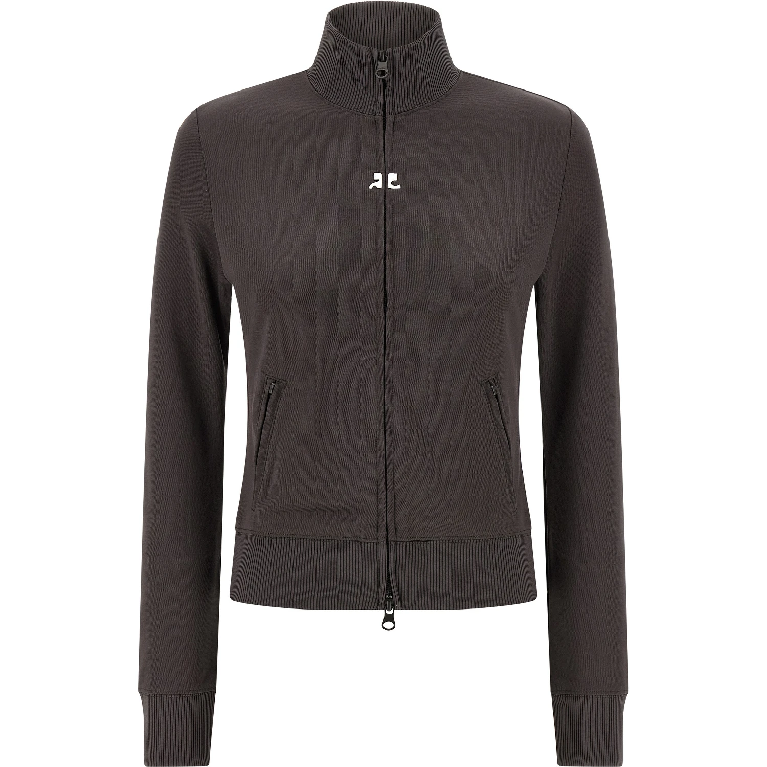 Gray Polyester Sweatshirt