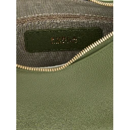 Bicolor Calfskin Shoulder Bag