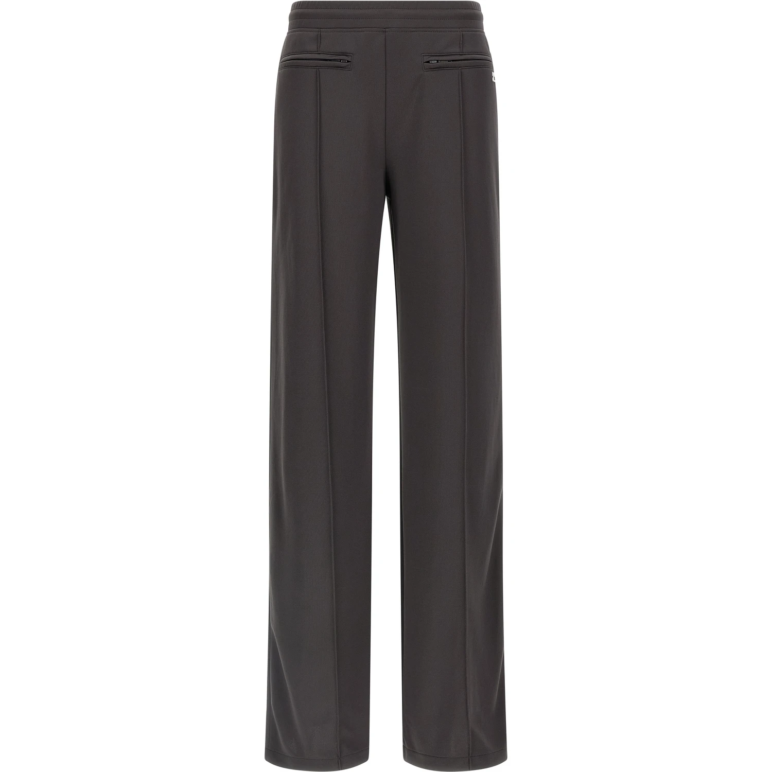 Gray Polyester Joggers (Workout Pants)