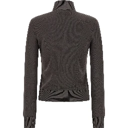 Gray Polyester Sweatshirt