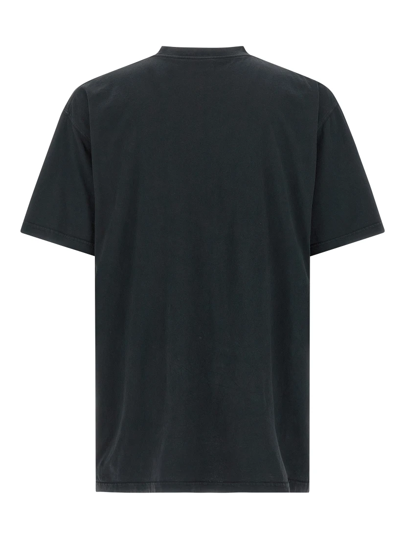 Black Cotton T-Shirt