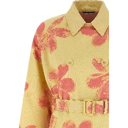 Bicolor Cotton Coat