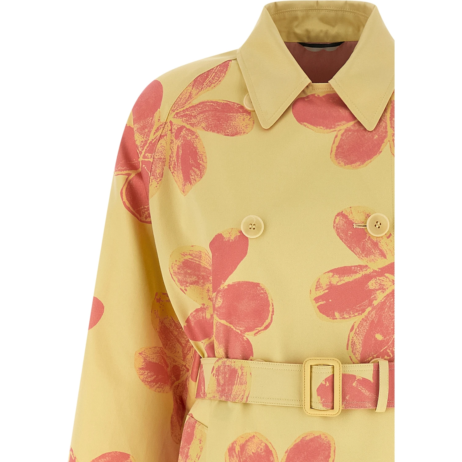 Bicolor Cotton Coat