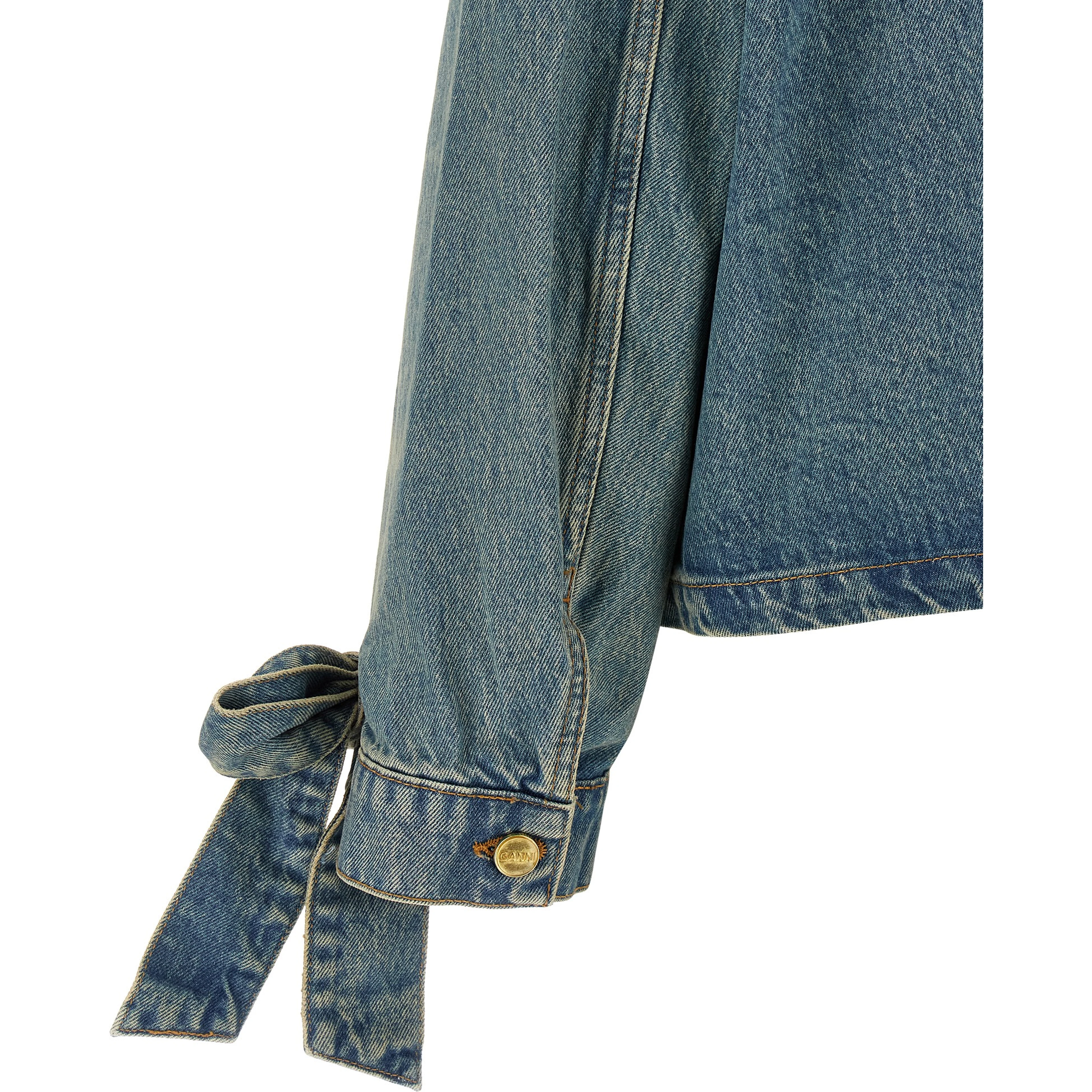 Blue Organic Cotton Denim Jacket