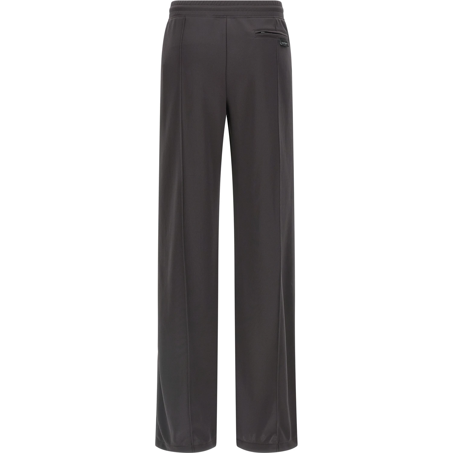Gray Polyester Joggers (Workout Pants)