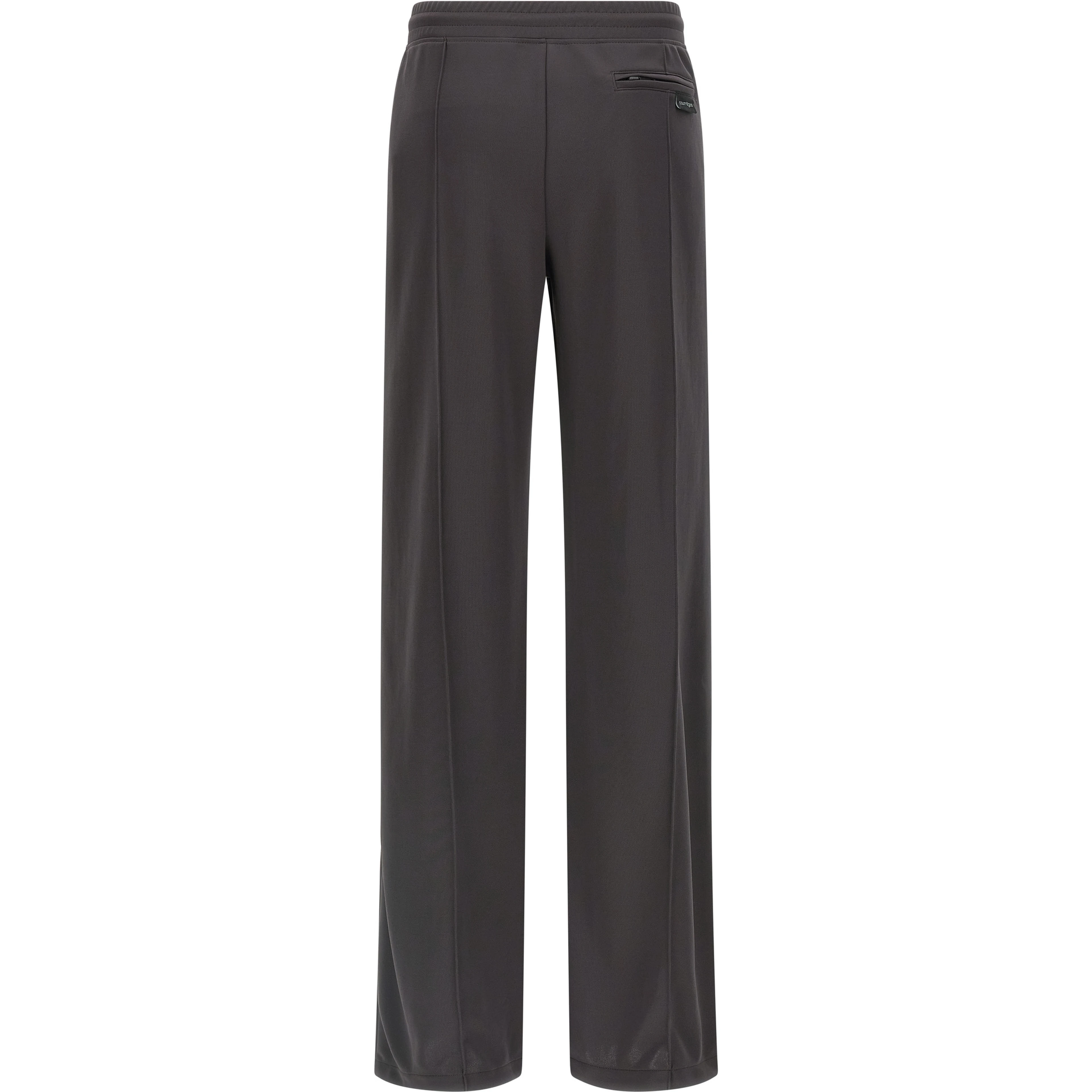 Gray Polyester Joggers (Workout Pants)