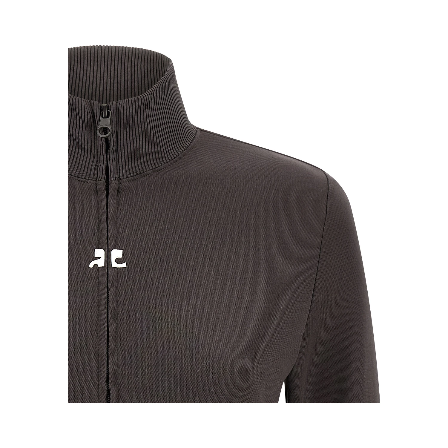 Gray Polyester Sweatshirt