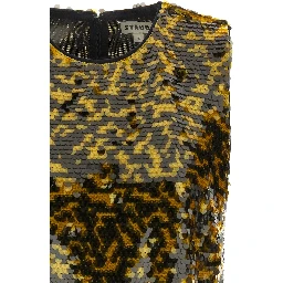 Multicolor Polyester Tank Tops