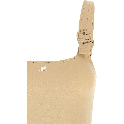 Beige Polyamide Bodysuit