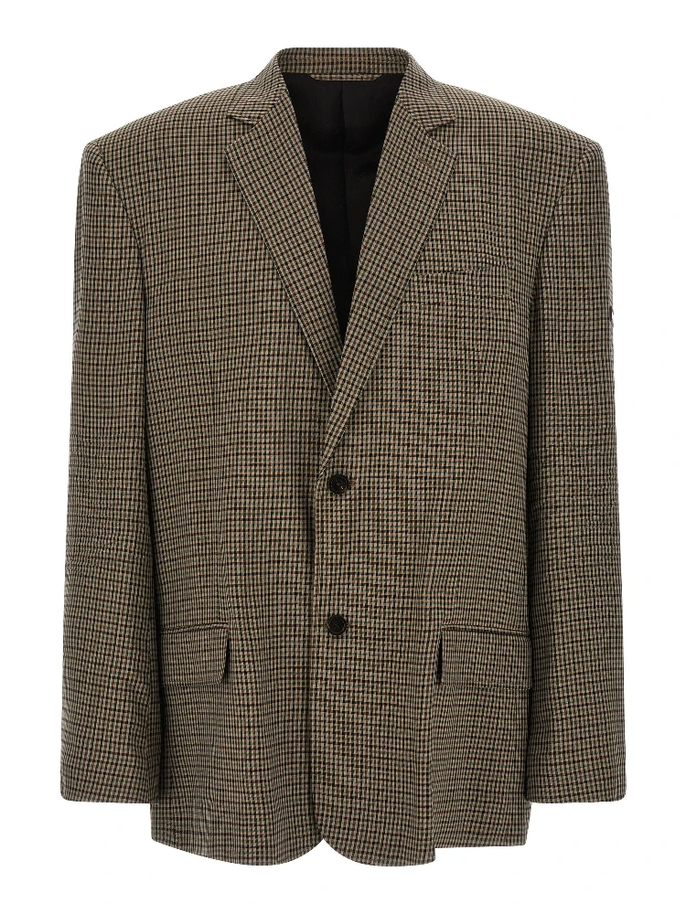 Brown Lyocell Blazer