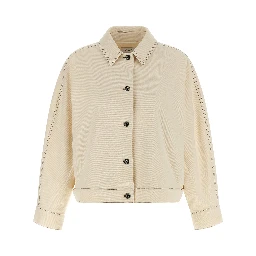 Beige Cotton Jacket