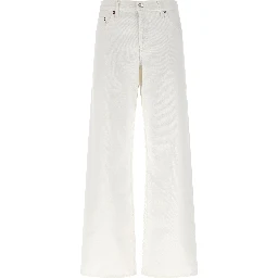 White Cotton Jeans Denim