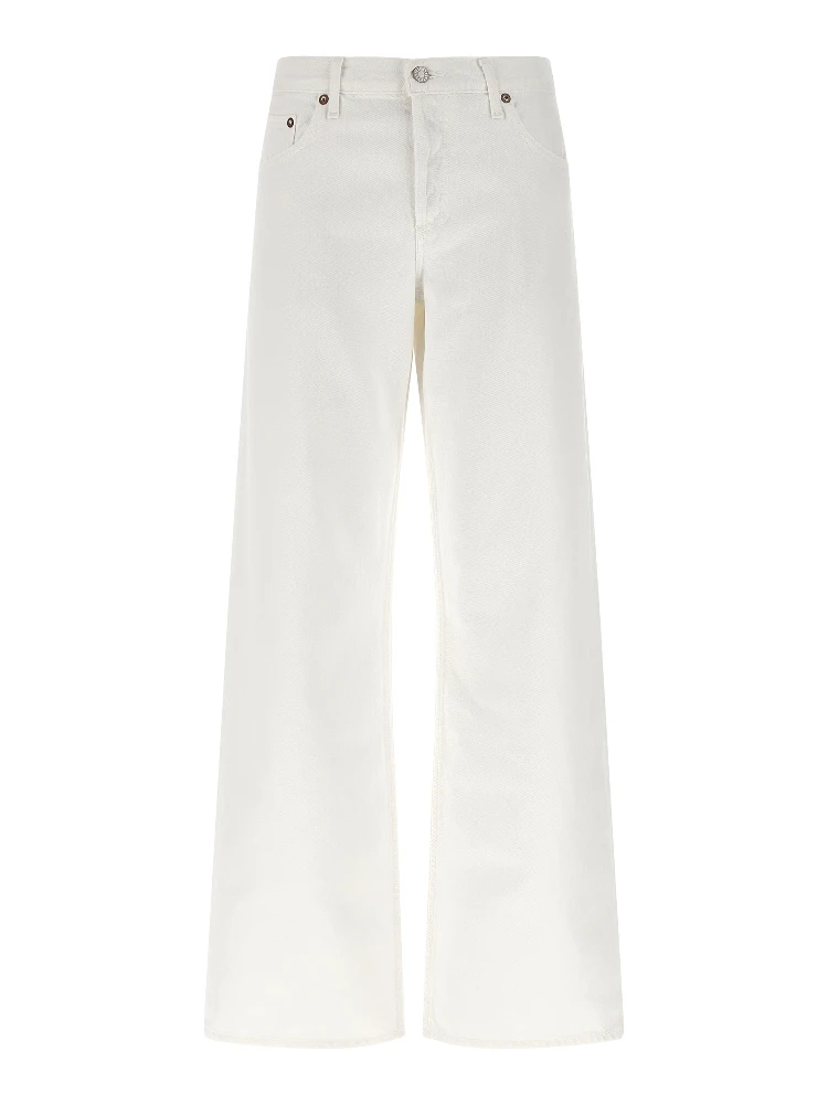 White Cotton Jeans Denim