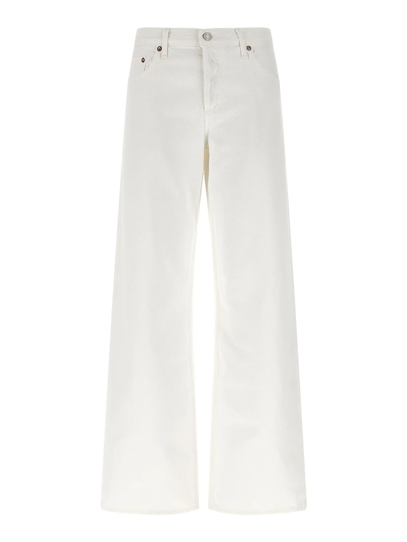 White Cotton Jeans Denim
