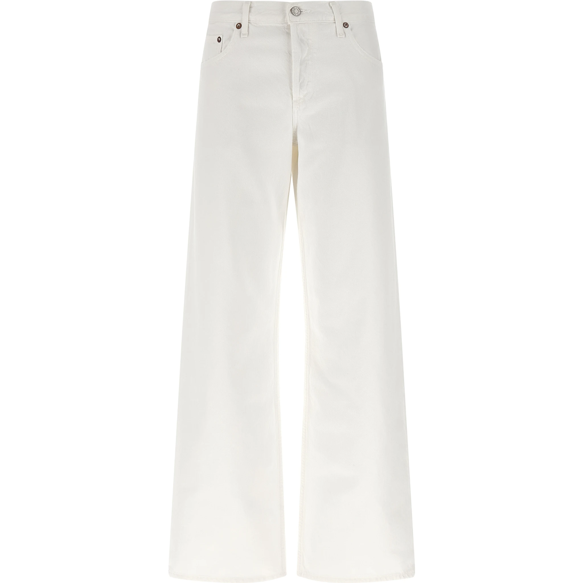 White Cotton Jeans Denim