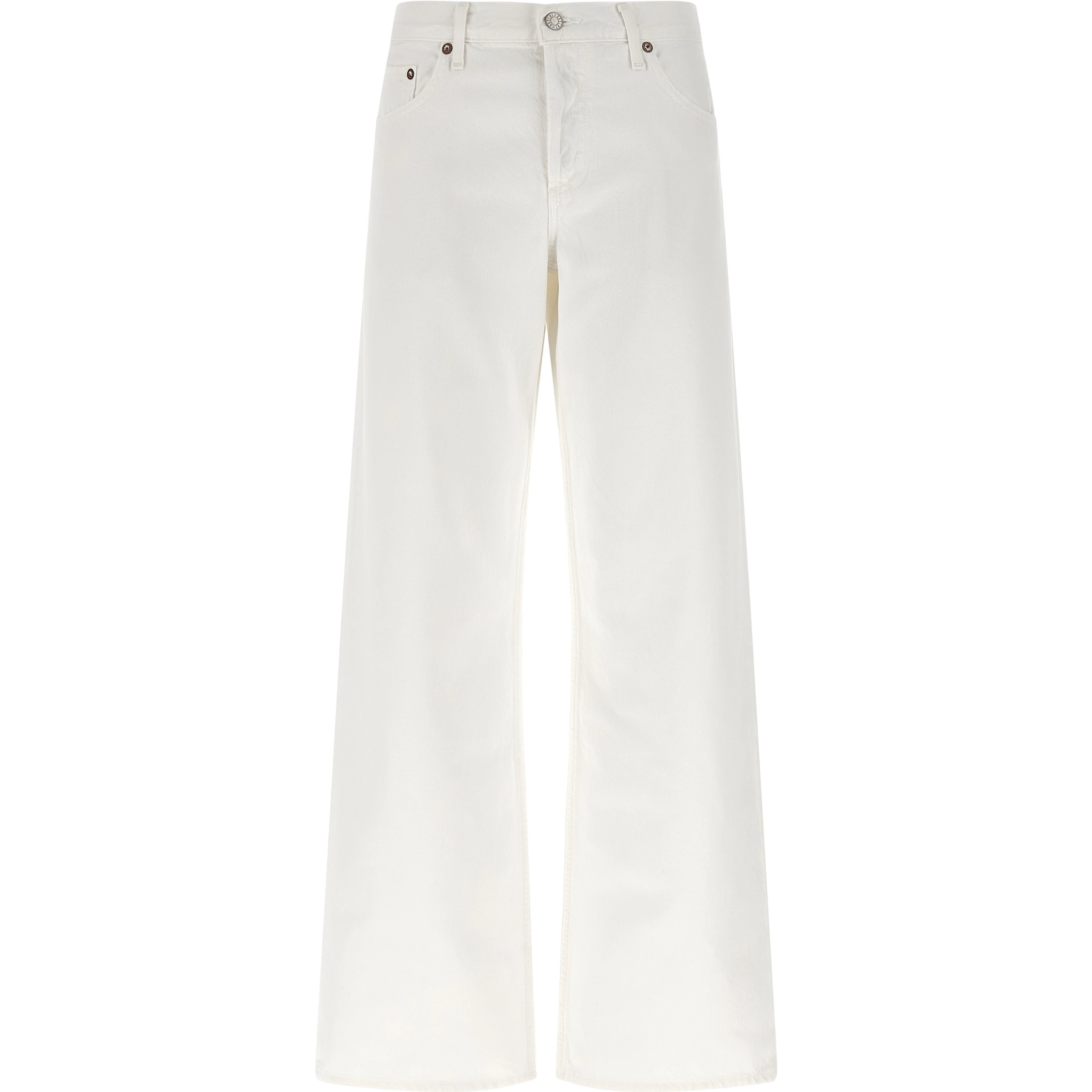 White Cotton Jeans Denim