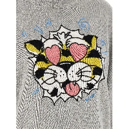 Gray Wool Cardigan