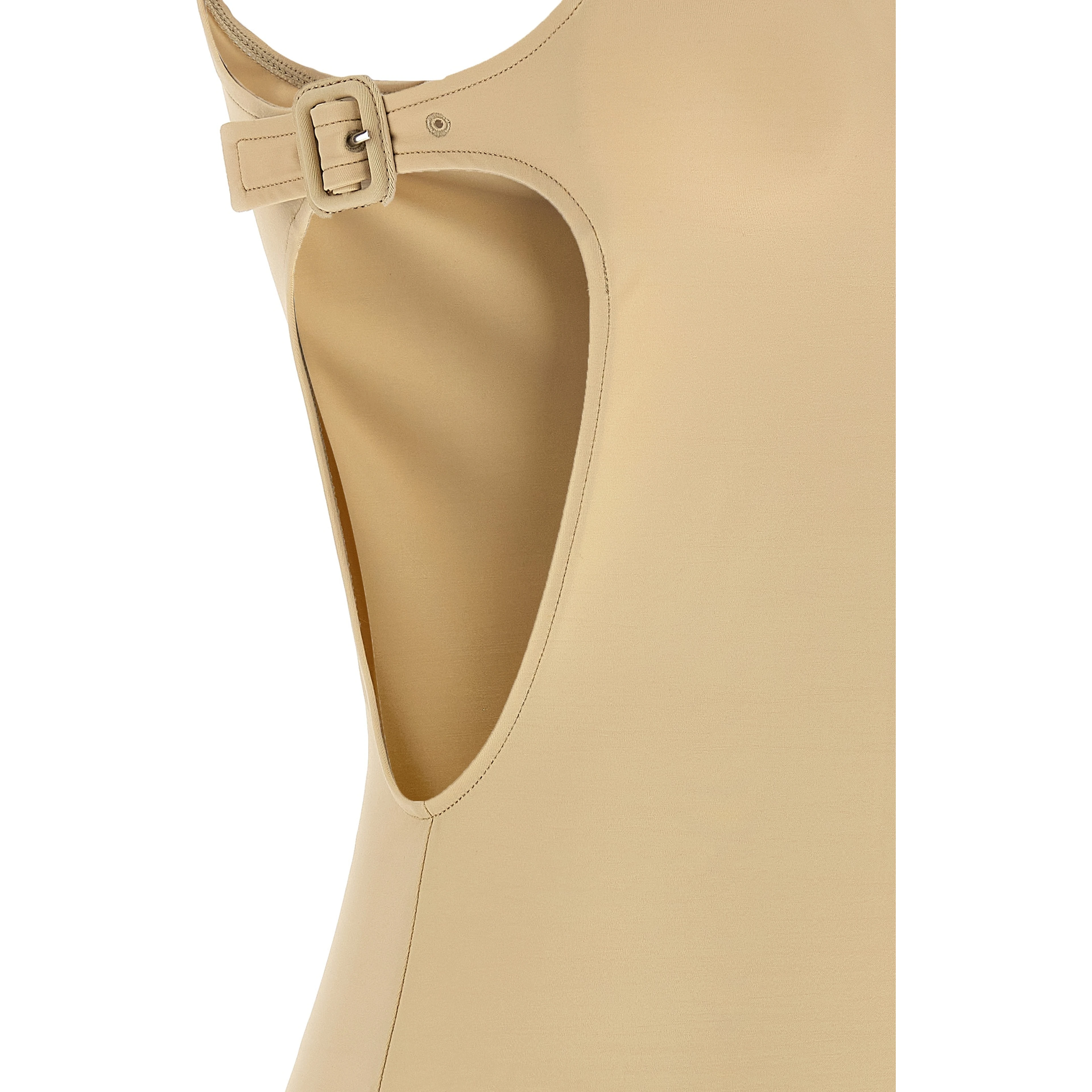 Beige Polyamide Bodysuit