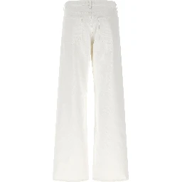 White Cotton Jeans Denim