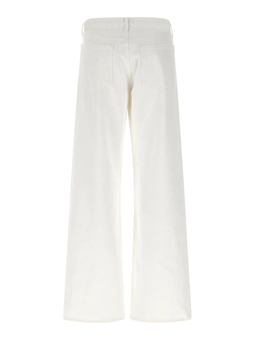White Cotton Jeans Denim