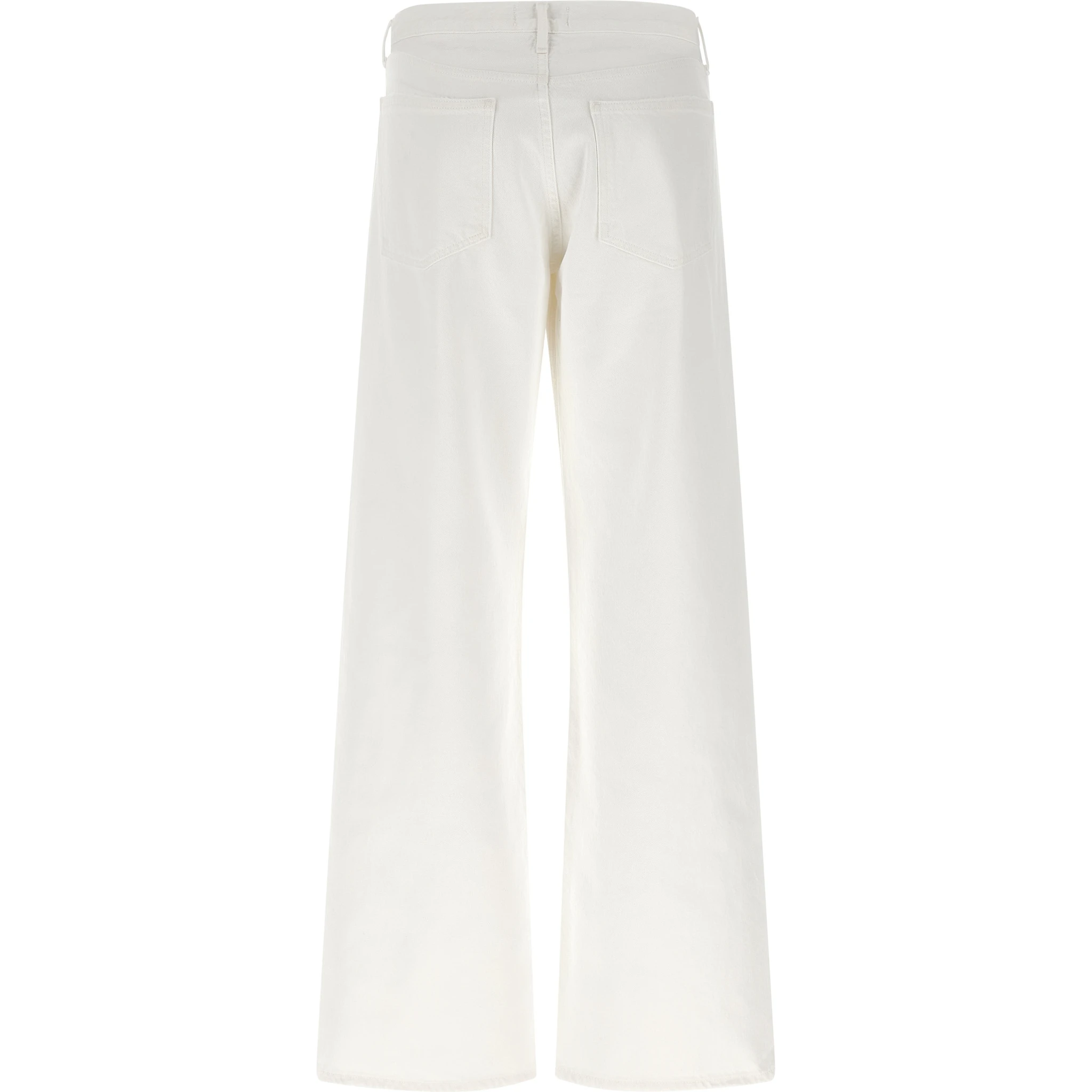 White Cotton Jeans Denim