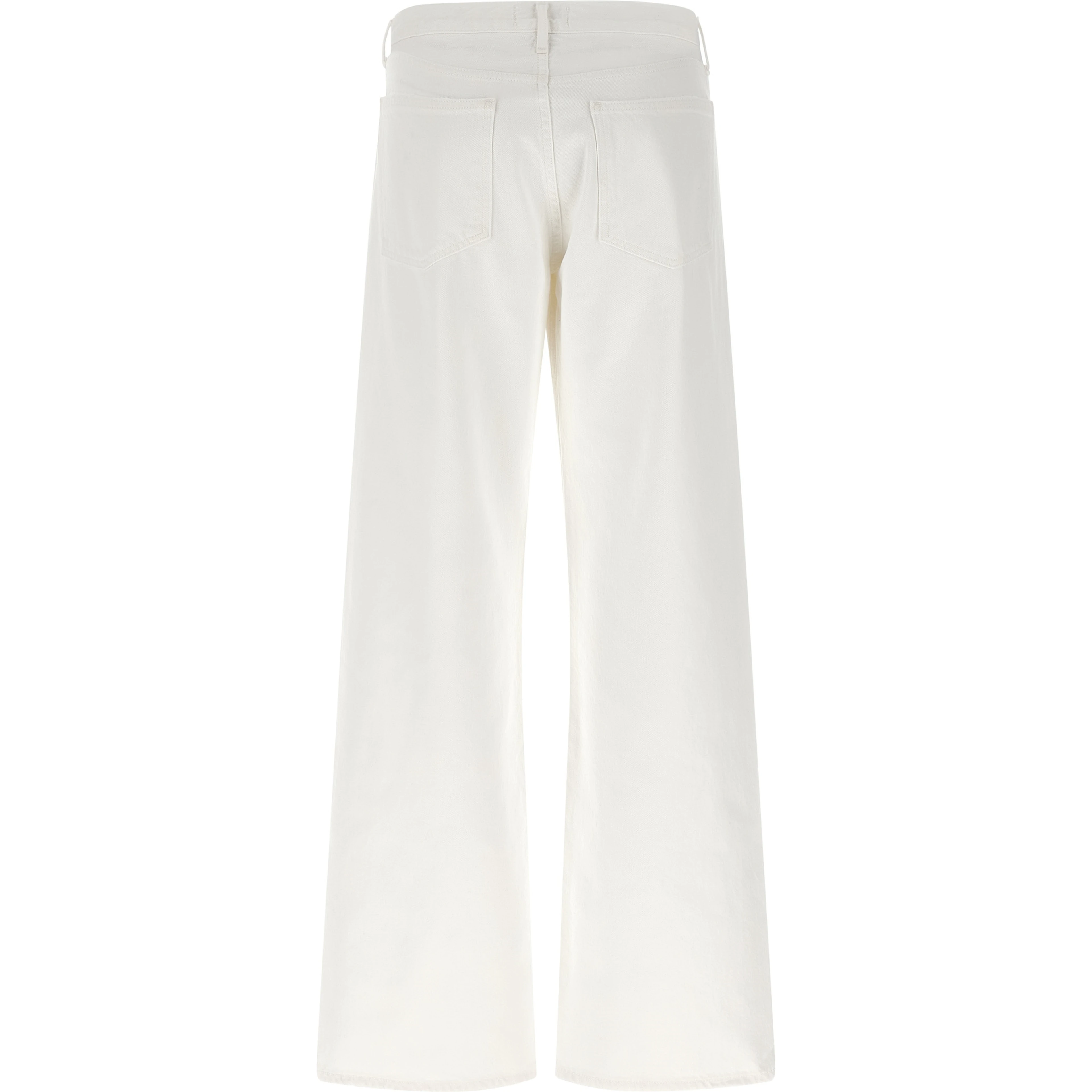 White Cotton Jeans Denim