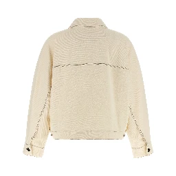 Beige Cotton Jacket