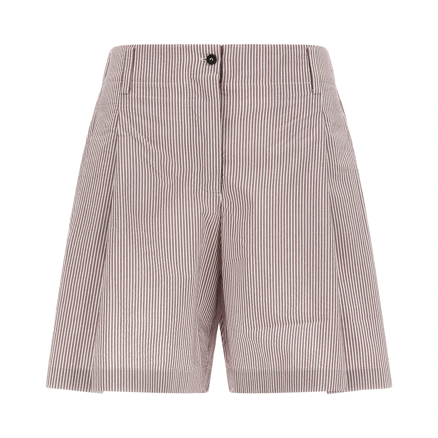 Multicolor Cotton Bermuda Shorts