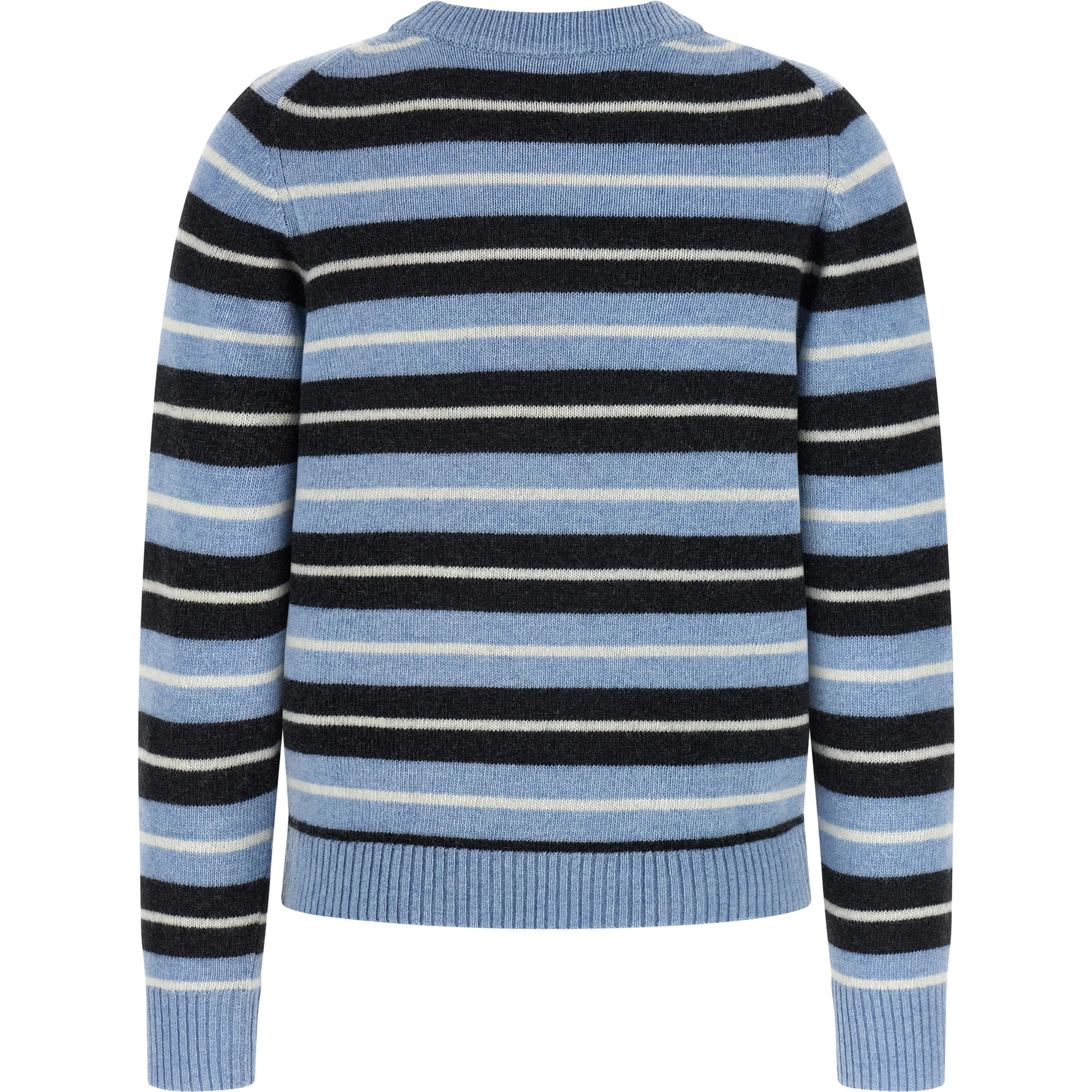 Blue Wool Cardigan