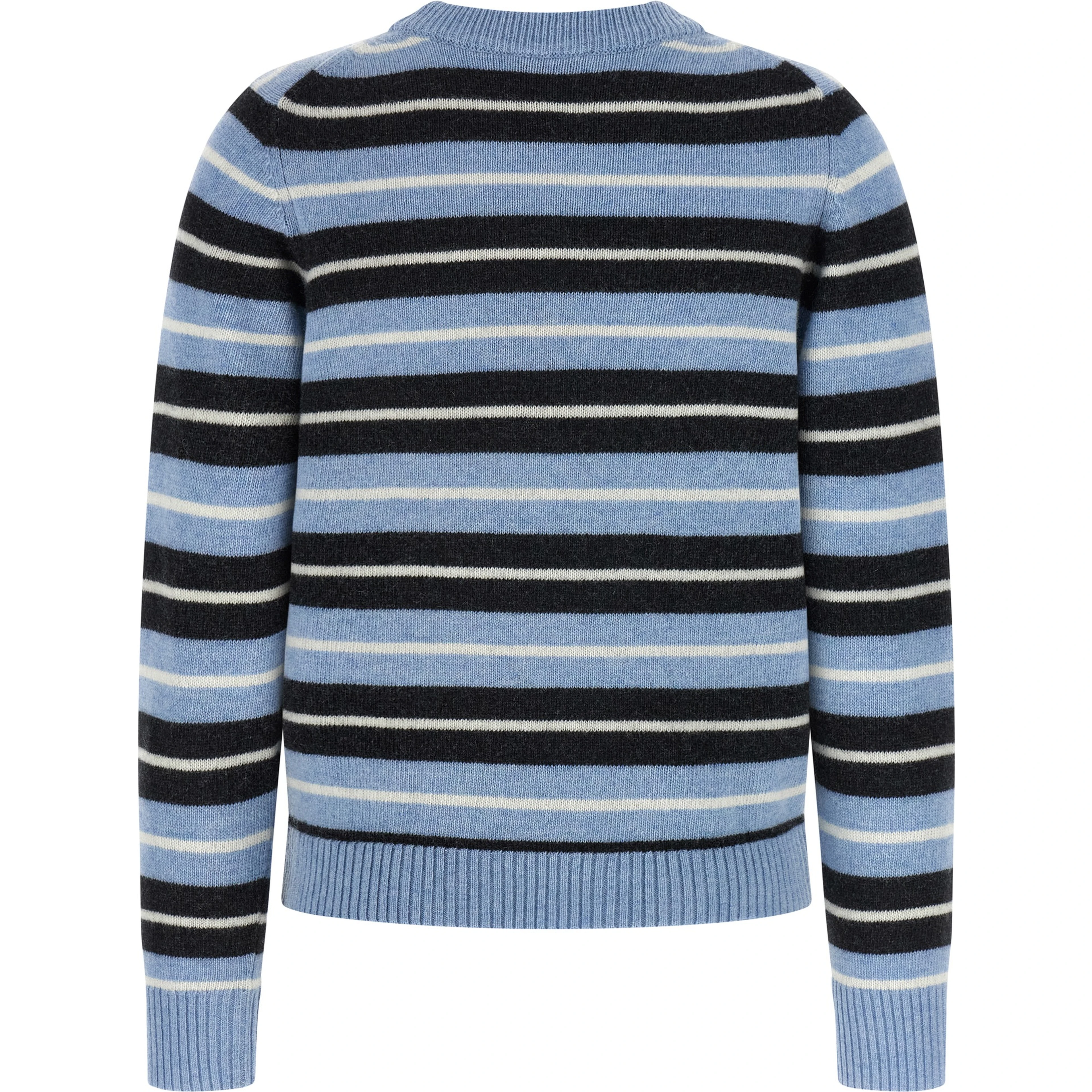 Blue Wool Cardigan