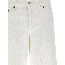 White Cotton Jeans Denim