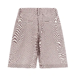 Multicolor Cotton Bermuda Shorts