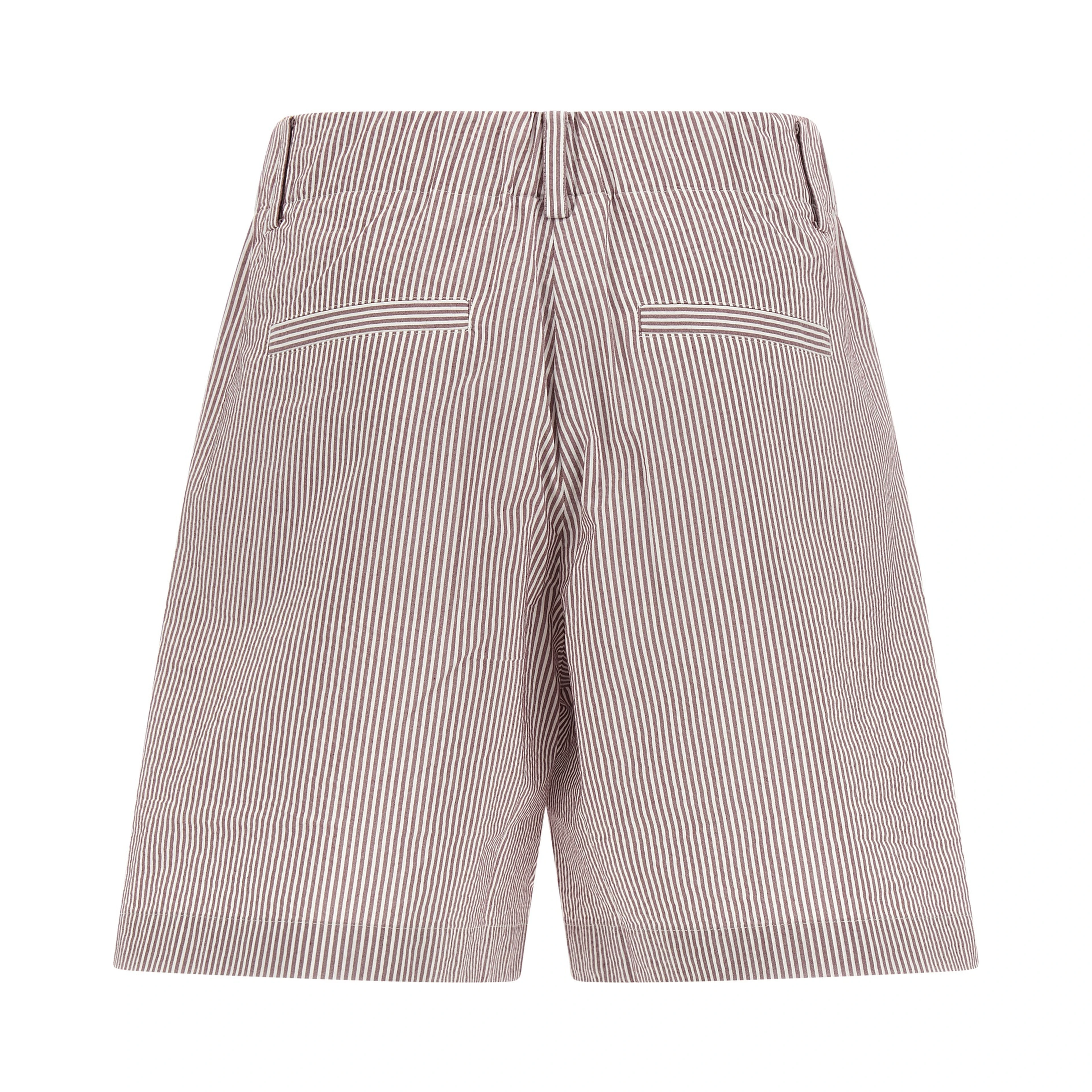 Multicolor Cotton Bermuda Shorts