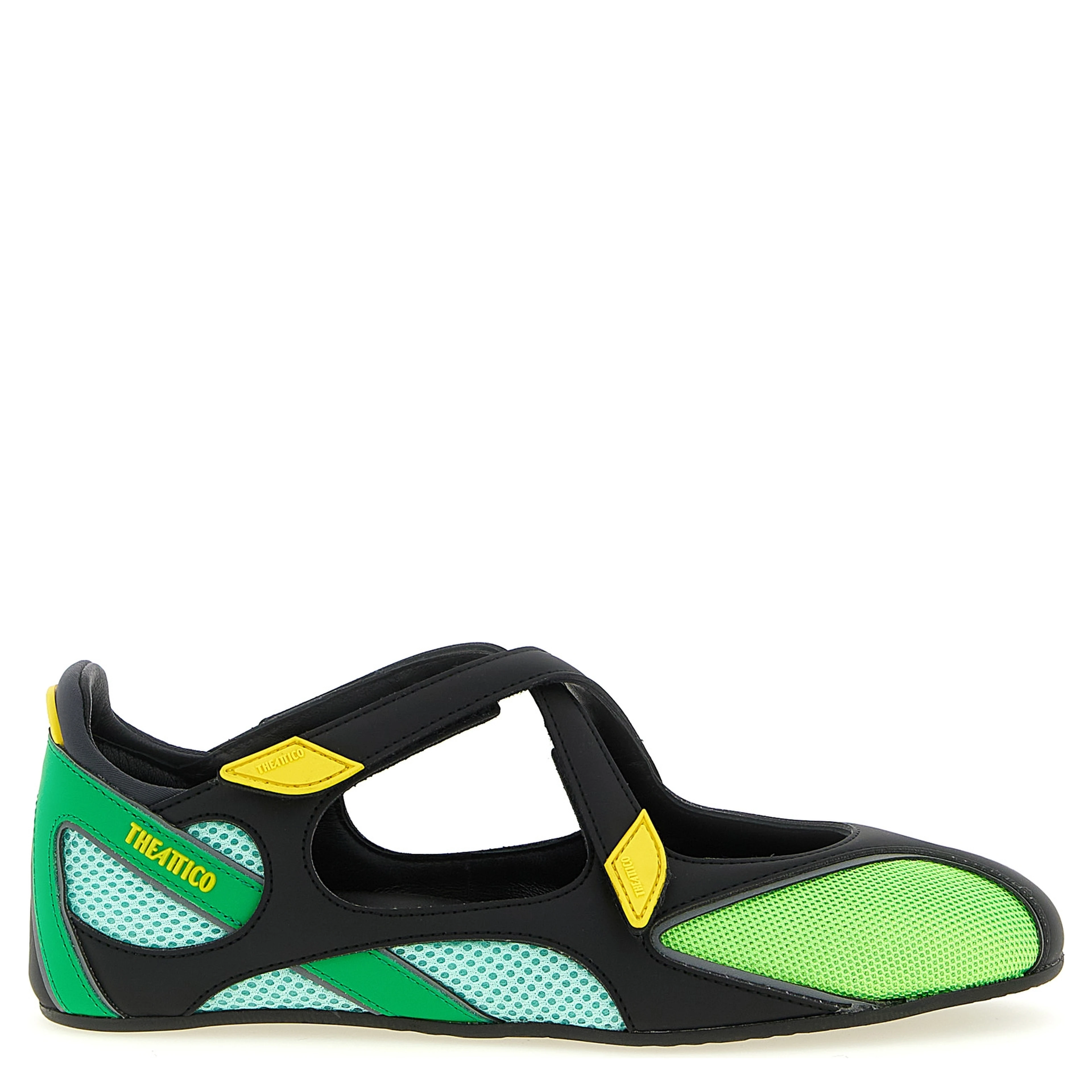 Bicolor Polyethylene Ballet Flats