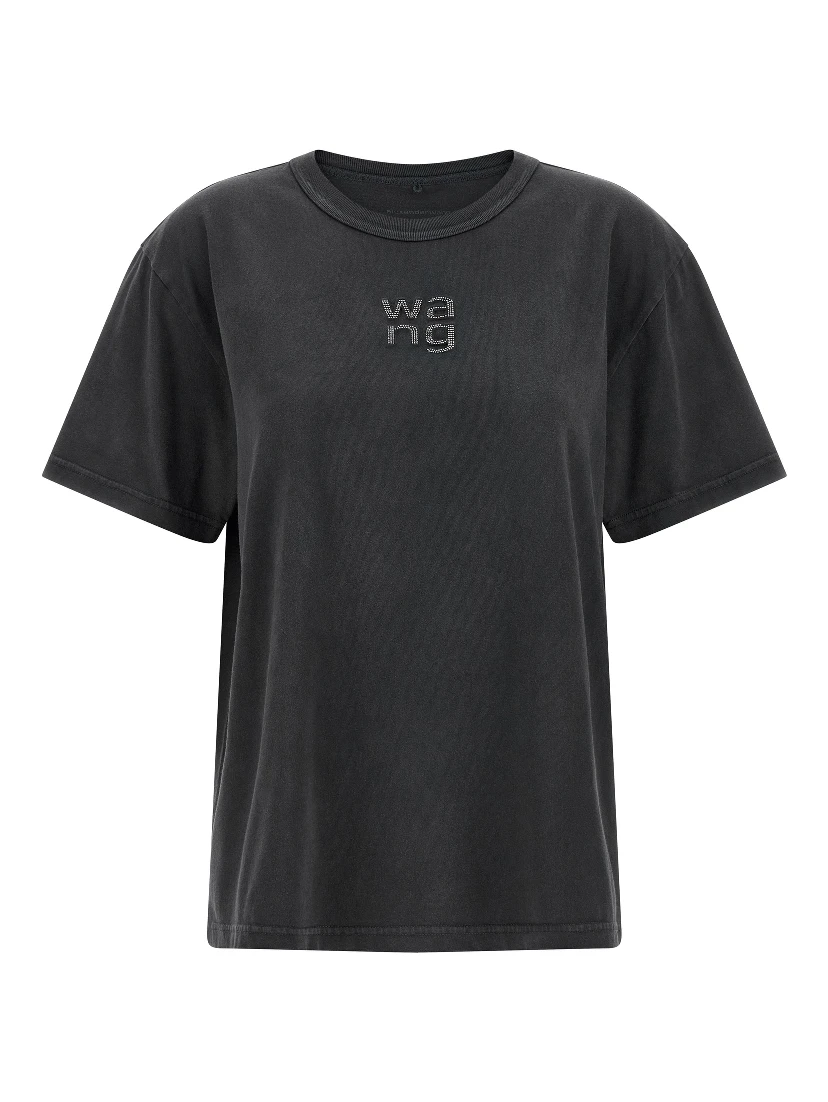 Black Cotton T-Shirt