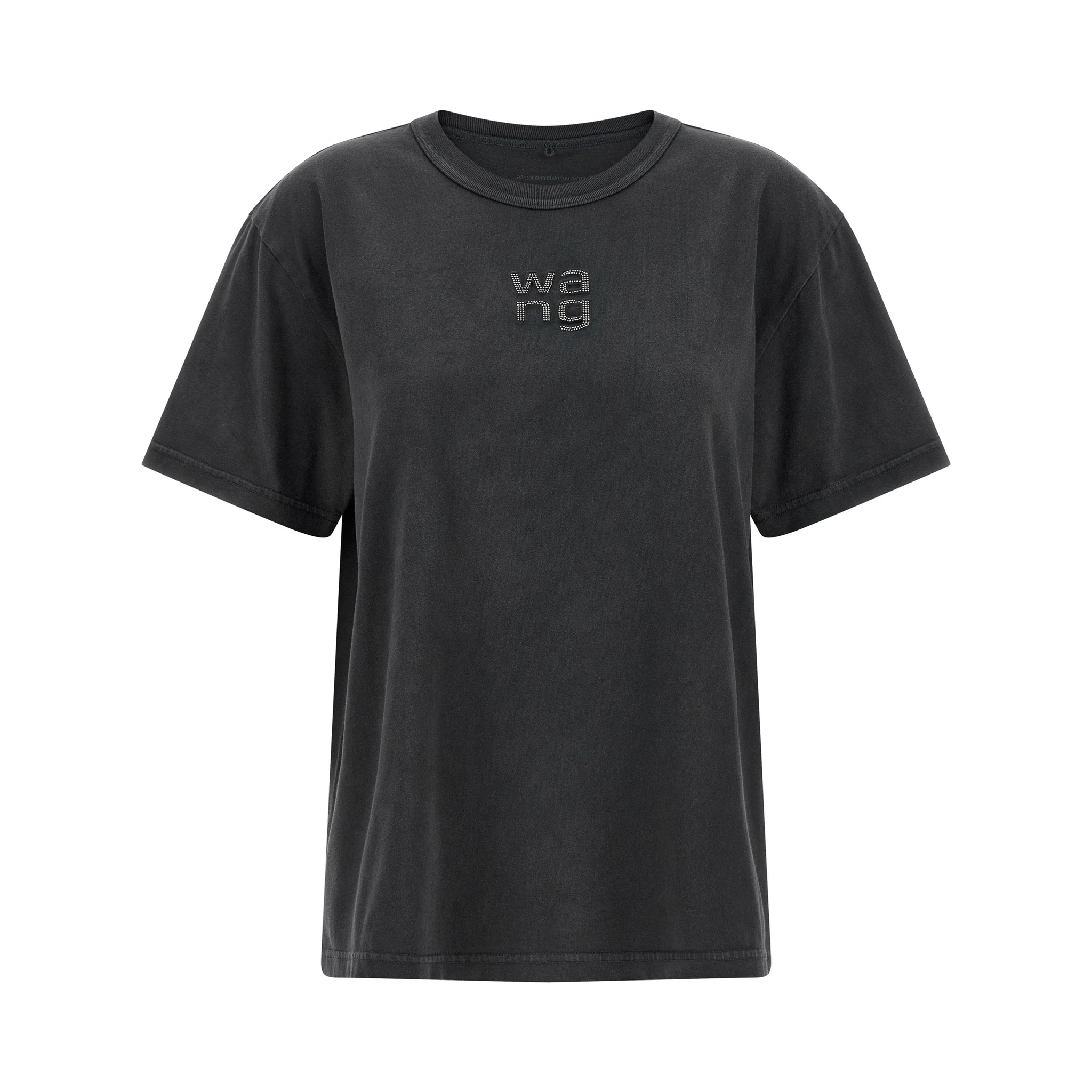 Black Cotton T-Shirt
