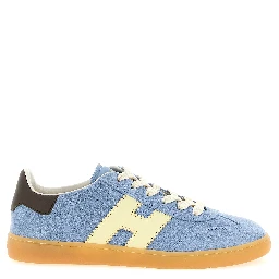 Blue Calfskin Sneakers