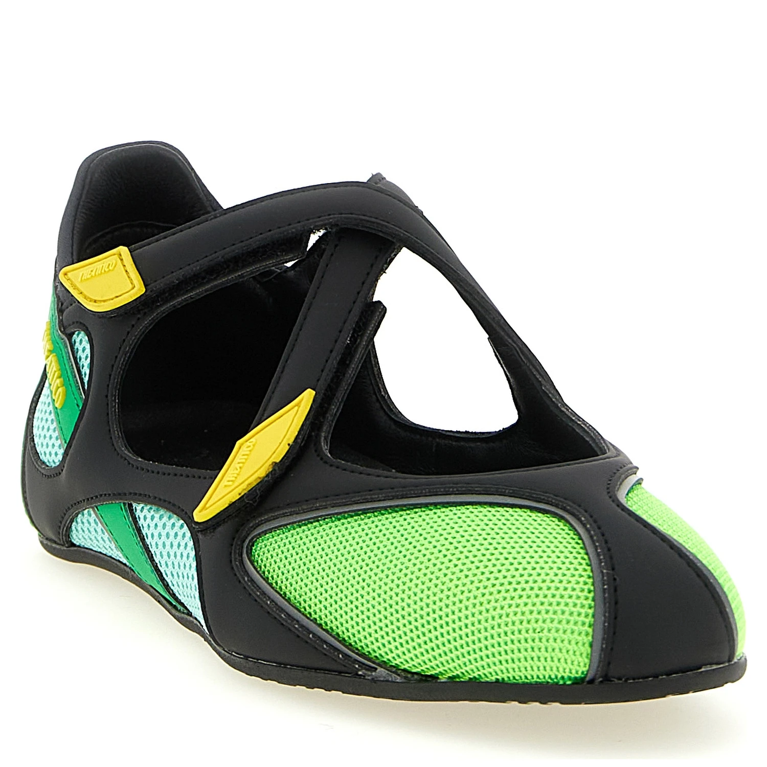 Bicolor Polyethylene Ballet Flats