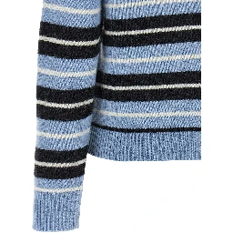 Blue Wool Cardigan