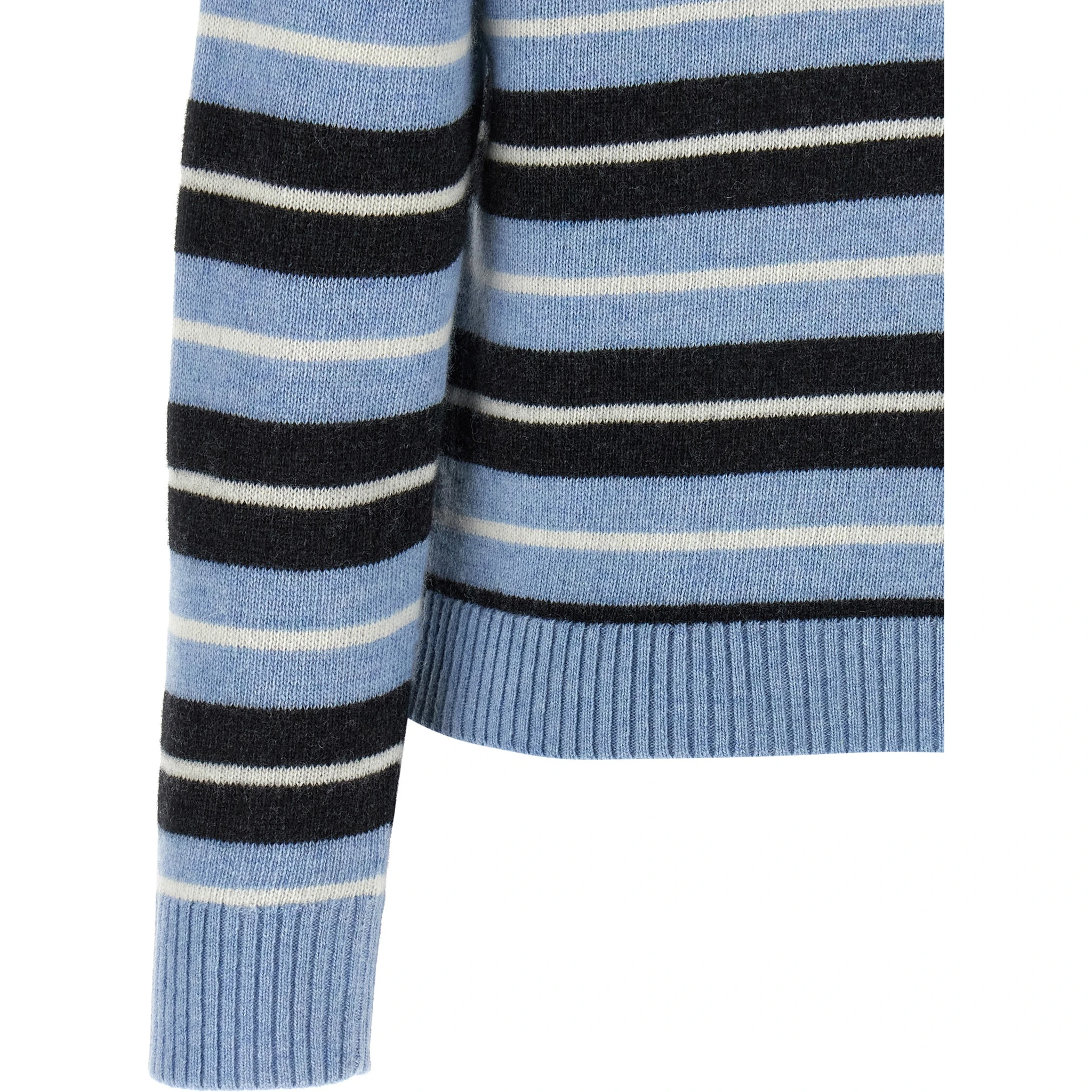 Blue Wool Cardigan