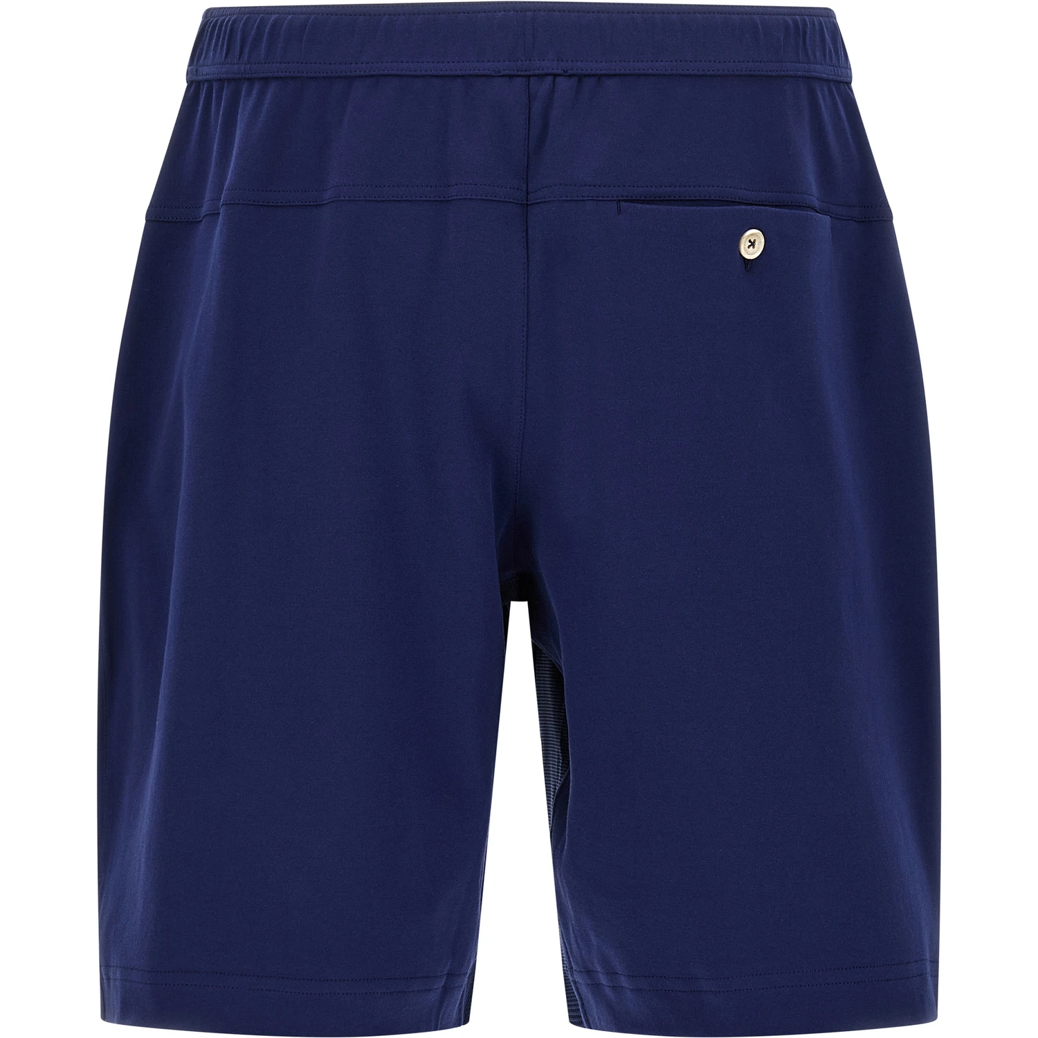 Blue Cotton Bermuda Shorts