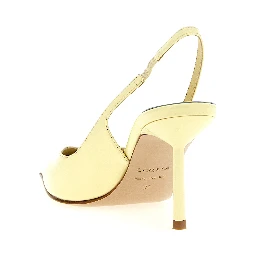 Bicolor Calfskin High Heel Pumps