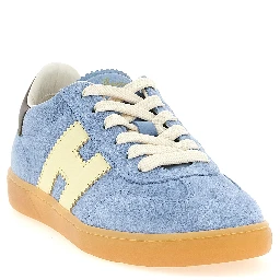 Blue Calfskin Sneakers