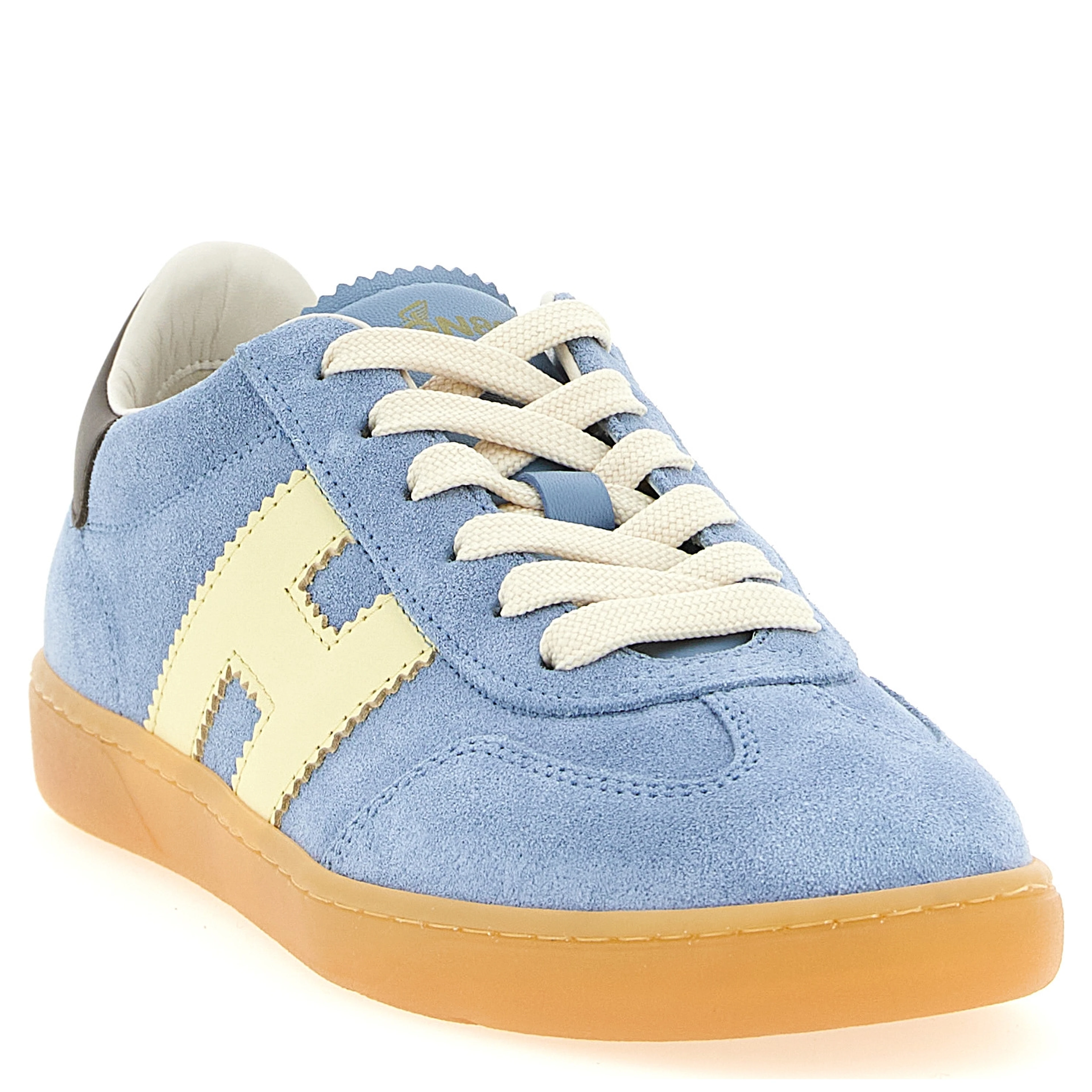 Blue Calfskin Sneakers