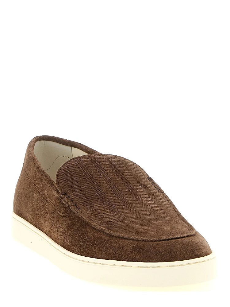 Brown Calfskin Slip-On Loafers alternative